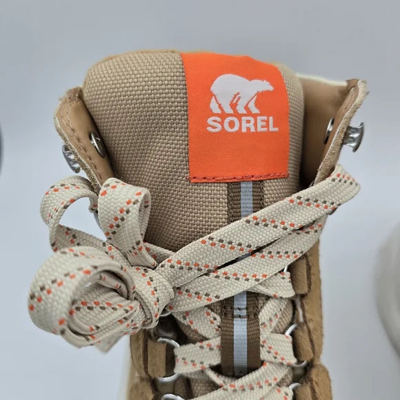 Sorel Kinetic Renegade Conquest Waterproof Boots, Tawny Buff/Canoe, Women's 10 - Picture 3 of 16